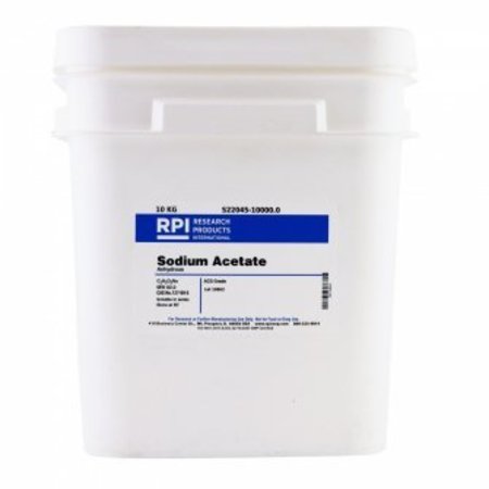RPI Sodium Acetate, ACS, 10 KG S22045-10000.0